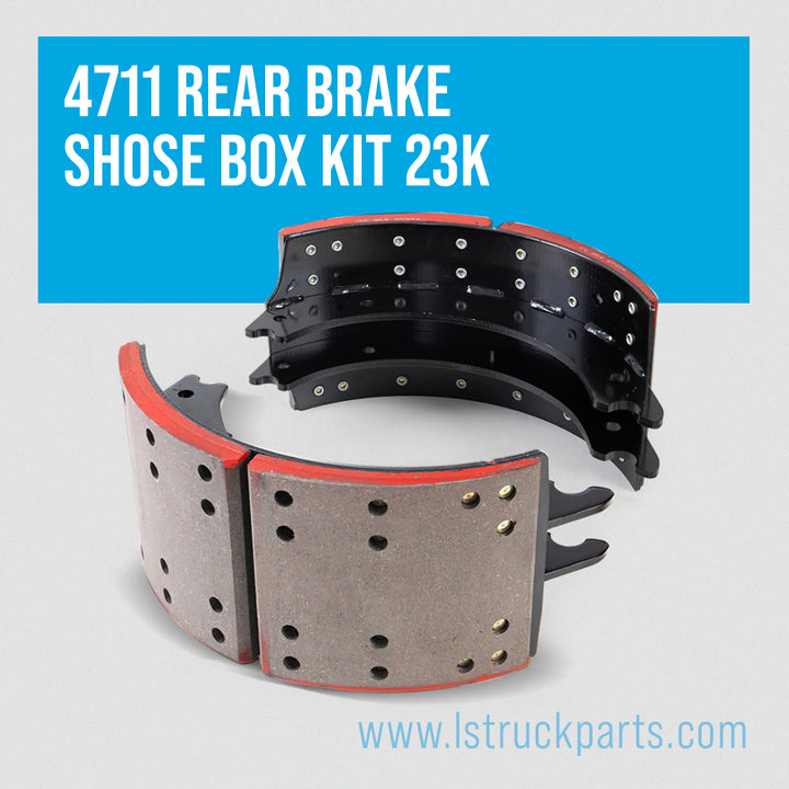 4711 Rear Brake Shose Box Kit 23