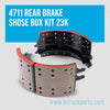4711 Rear Brake Shoes Box Kit 23