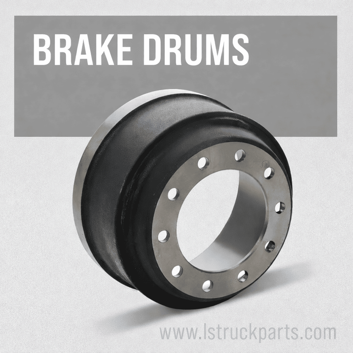 Brake drum for heavy-duty truck applications