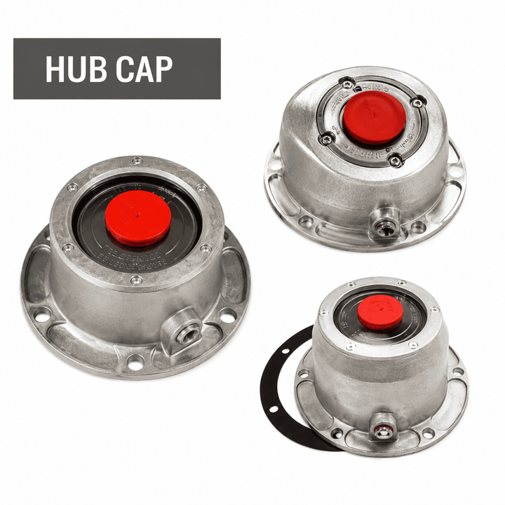 Tramec Sloan hub cap H74075 heavy duty truck hub cap
