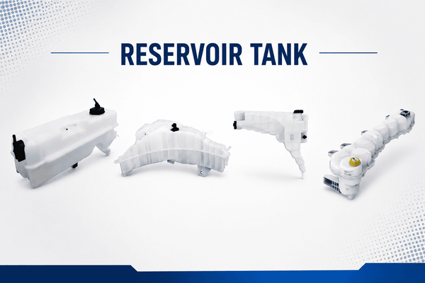 Mack reservoir tank 22QE31187M heavy duty truck coolant reservoir