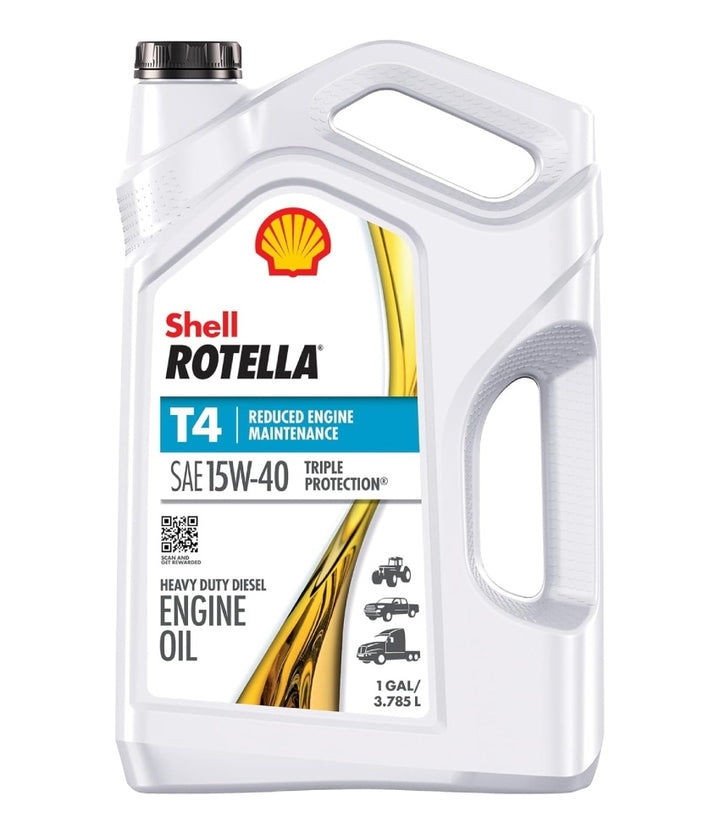 Shell Rotella T4 15w-40 Heavy Duty Full Synthetic Diesel Oil