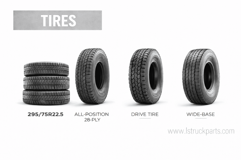 Bridgestone M863 Tire 11R22.5 – Lube Squad Truck Parts